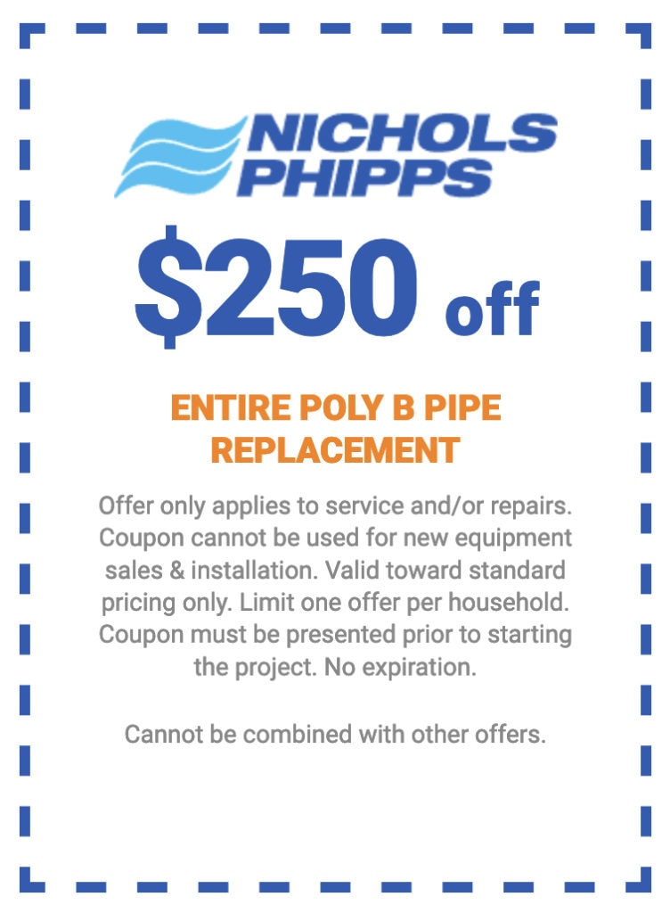 $250 off Entire Poly B Pipe Replacement