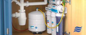 Water filtration system under the sink