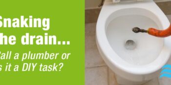 Snaking the toilet drain - should I call a plumber